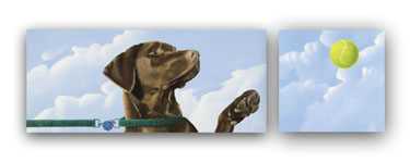 Chocolate Crav Diptych by Lorena Pugh Pricing Limited Edition Print image