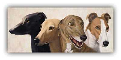 Greyhounds by Lorena Pugh Pricing Limited Edition Print image