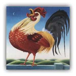 Rowdy Rooster by Lorena Pugh Pricing Limited Edition Print image