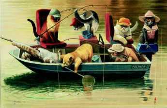 Gone Fishin by Bryan Moon Pricing Limited Edition Print image