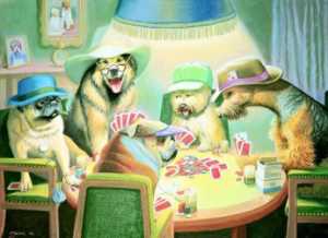 Card Players by Bryan Moon Pricing Limited Edition Print image