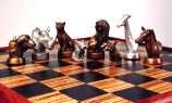 African Chess Set by Rip Caswell Pricing Limited Edition Print image