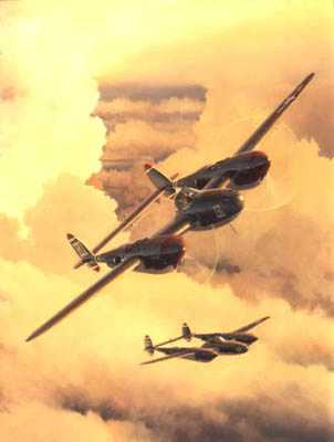 Thunder Lightn P38 by William S Phillips Pricing Limited Edition Print image