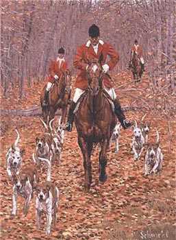 Hunters & Hounds by Bradley Schmehl Pricing Limited Edition Print image