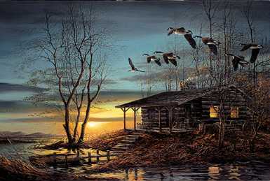 Evening Retreat by Terry Redlin Pricing Limited Edition Print image