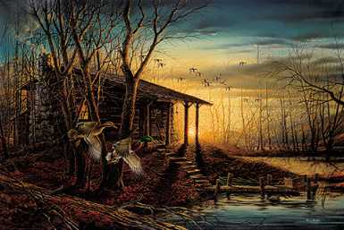 Morning Retreat by Terry Redlin Pricing Limited Edition Print image