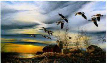 Silent Sunset by Terry Redlin Pricing Limited Edition Print image