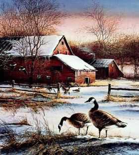 Winter Haven by Terry Redlin Pricing Limited Edition Print image