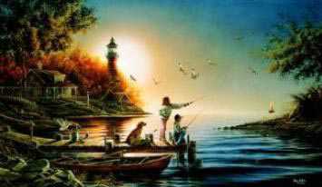 From Sea To Shining by Terry Redlin Pricing Limited Edition Print image