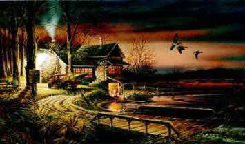 Hunters Haven by Terry Redlin Pricing Limited Edition Print image
