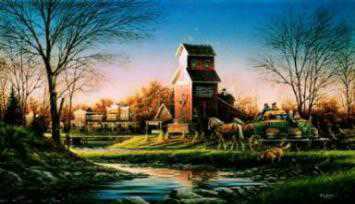 Above Fruit Plain by Terry Redlin Pricing Limited Edition Print image