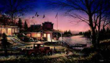 Total Comfort by Terry Redlin Pricing Limited Edition Print image