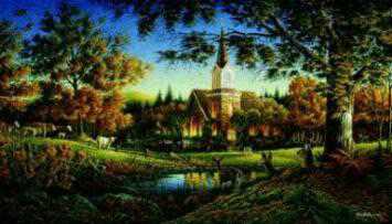Sunday Morning by Terry Redlin Pricing Limited Edition Print image