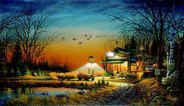 Welcome Paradis Eecnvs by Terry Redlin Pricing Limited Edition Print image