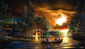 Evening Rendezvous by Terry Redlin Pricing Limited Edition Print image