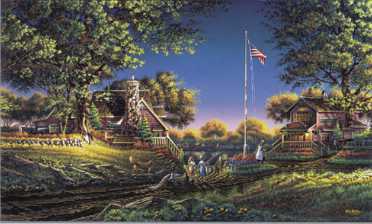 Good Morn Amer So Ln by Terry Redlin Pricing Limited Edition Print image