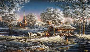Morning Frost El by Terry Redlin Pricing Limited Edition Print image