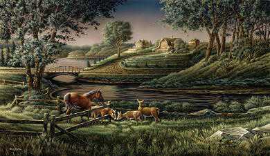 Natural Curiosity El by Terry Redlin Pricing Limited Edition Print image