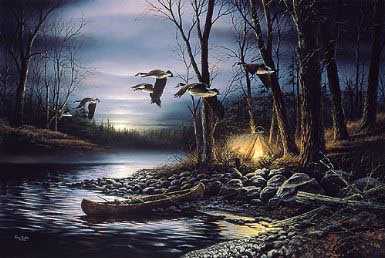 Evening Glow by Terry Redlin Pricing Limited Edition Print image
