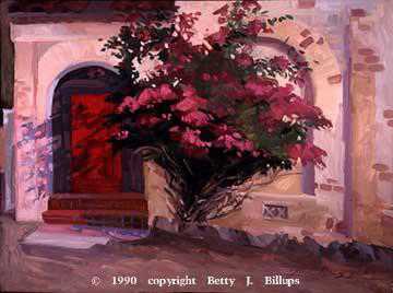 Red Door by Betty Jean Billups Pricing Limited Edition Print image