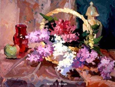 Lilacs Ginger by Betty Jean Billups Pricing Limited Edition Print image