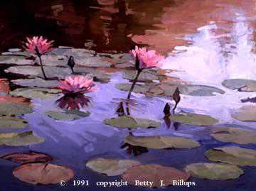 Water Pastels by Betty Jean Billups Pricing Limited Edition Print image