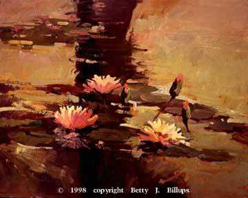 Pond Lillies by Betty Jean Billups Pricing Limited Edition Print image