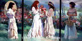 Garden Shad Gccnvs 3Pc by Betty Jean Billups Pricing Limited Edition Print image