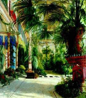 Palm House by Carl Blechen Pricing Limited Edition Print image