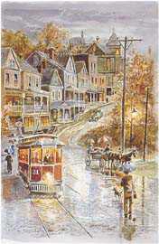 Neighborhood Trolley by Jess Hager Pricing Limited Edition Print image