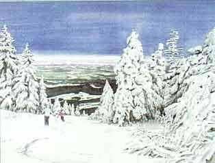 New England Winter by Linda Roberts Pricing Limited Edition Print image