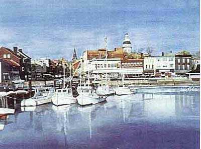 Harbor Reflections by Linda Roberts Pricing Limited Edition Print image