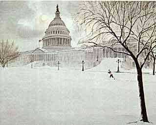Winter Wash Dc by Linda Roberts Pricing Limited Edition Print image