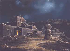Moonlight Mesa by Ted Blaylock Pricing Limited Edition Print image