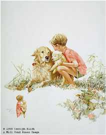 Puppy Time by Carolyn Blish Pricing Limited Edition Print image