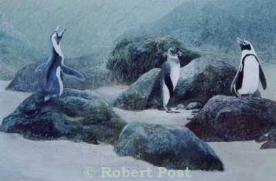 Penguin Group by Robert Post Pricing Limited Edition Print image