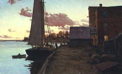 Southport At Twilight by Christopher Blossom Pricing Limited Edition Print image