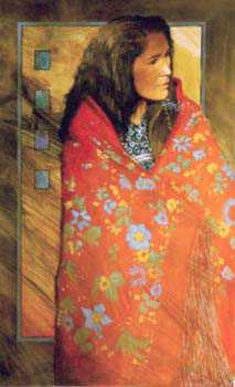 Shawl by J E Knauf Pricing Limited Edition Print image