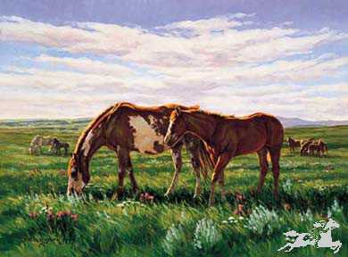 Summer Pasture by Joelle Smith Pricing Limited Edition Print image