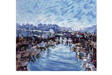 Fishermans Wharf by Marco Sassone Pricing Limited Edition Print image