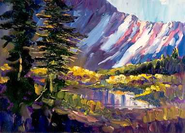 Faith Lake Strathcona by Mark Hobson Pricing Limited Edition Print image