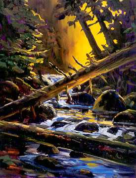 Shawnigan Creek by Mark Hobson Pricing Limited Edition Print image