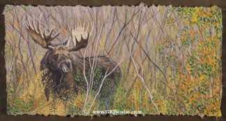 In The Thickets by Gary R Johnson Pricing Limited Edition Print image