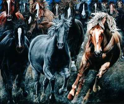 Stampede by Mal Luber Pricing Limited Edition Print image