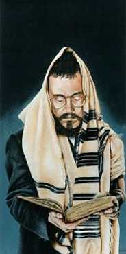 Young Rabbi by Mal Luber Pricing Limited Edition Print image