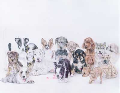 Puppy Power by Mal Luber Pricing Limited Edition Print image