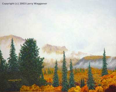 Chama Morn Fog by Larry Waggoner Pricing Limited Edition Print image
