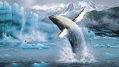 White Thunder Whale by Michael Sieve Pricing Limited Edition Print image