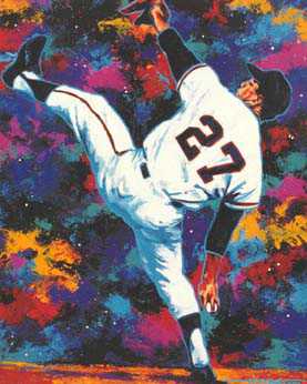 Juan Marichal by Robert Hurst Pricing Limited Edition Print image