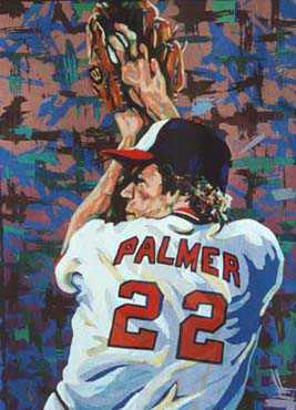 Jim Palmer by Robert Hurst Pricing Limited Edition Print image